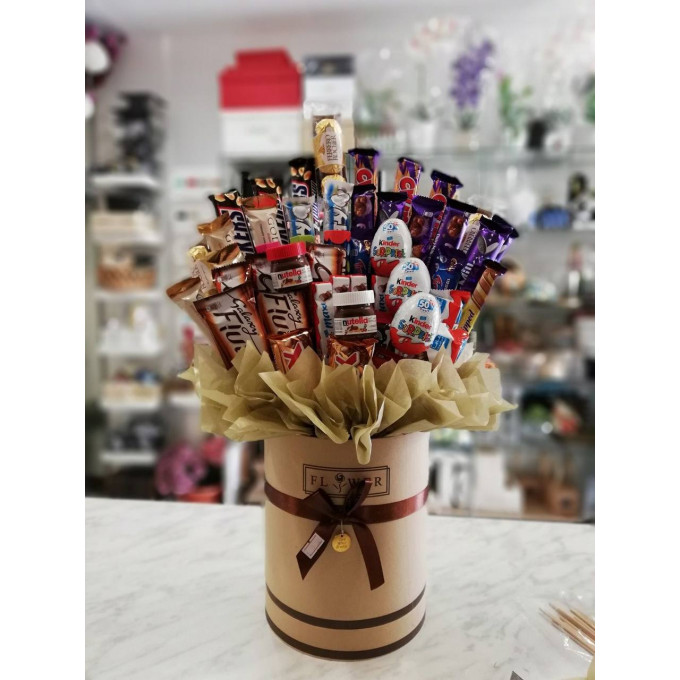 Коробка сладостей "Сладкий зайчик" Коробка сладостей "Сладкий зайчик"